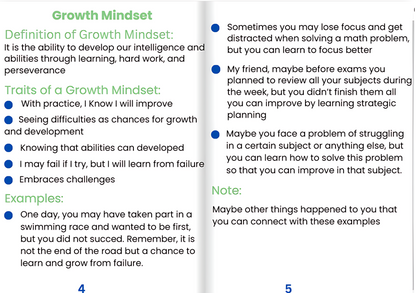 Growth and Fixed mindset-Building growth mindset